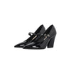 Pinko scarpe con tacco donna pinko - viola 01 - decollete patent - nero da donna