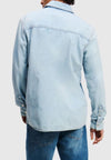 KARL LAGERFELD CAMICIA KLJ DENIM SHIRT da uomo