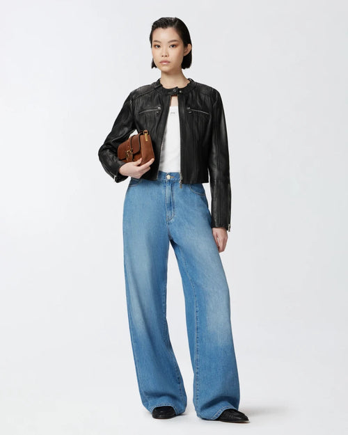 Pinko LAURYN LOOSE DENIM SLEGATO LEG 25 da donna