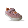 Sneakers bambina Gioseppo Crete rosa tela traforata lacci elastici barefoot