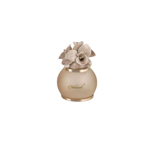Lampada Orchidea Tortora Melaverde – Bomboniera Porcellana 10 cm Made in Italy