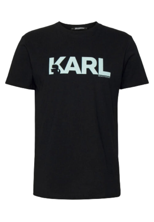 KARL LAGERFELD T-SHIRT KARL LOGO REGULAR T-SHIRT da uomo