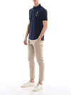 Polo Ralph Lauren Uomo Polo Bear Mezze Maniche Polo Con Orsetto Ricamato Logo Medio Polo Colletto 2 Bottoni Maniche Corte