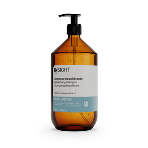Insight rebalancing Shampoo Riequilibrante 900 Ml, Per Detergere Efficacemente, Riequilibrando La Cute E Regolando L'eccessiva Produzione Di Sebo