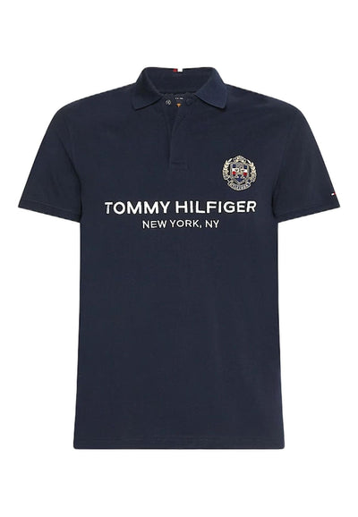 Tommy Hilfiger POLO ICON CREST CHEST LOGO SLIM POLO da uomo