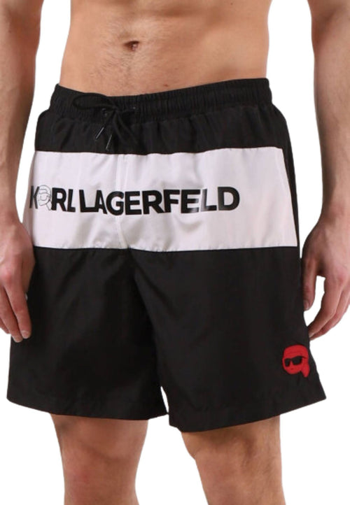KARL LAGERFELD Costume da bagno IRONIK 2.0 MED BOARDSHORTS da uomo