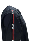 GCDS T-SHIRT SIDE LOGO TAPE STRETCH T-SHIRT da uomo