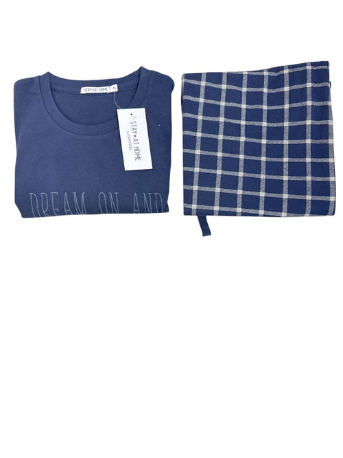 Pigiama Uomo Admas 62519 – Pigiama Invernale Maniche Lunghe Dream