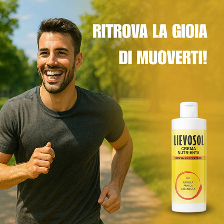 Crema Antidolore Naturale con Arnica Montana e Artiglio del Diavolo – Sollievo per Muscoli, Articolazioni e Dolori Cervicali, Formula Extra Forte Rilassante | AlohaLabs Lievosol Extra Forte 200ml