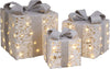 Pacchi regalo natalizi con LED luminosi, decorazione in rattan, set da 3 pezzi Casa e cucina/Decorazioni per interni/Addobbi e decorazioni per ricorrenze/Decorazioni natalizie/Luci natalizie/Catene luminose per esterni MagiediNatale.it - Altamura, Commerciovirtuoso.it