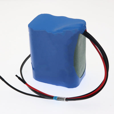 PACCO BATTERIA LITIO 18650 12V RICARICABILE 6.8Ah BMS 6800MAH CCTV CAM MONITOR