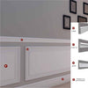 pacco da 2mq di Boiserie in Duropolimero Polistrutturato Mod.Seattle L200xH100 Fai da te/Prodotti per la costruzione/Materiali da costruzione/Pavimenti/Materiali per pavimenti/Battiscopa Eternal Parquet - Ariano Irpino, Commerciovirtuoso.it