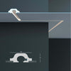 Pacco Da 6 Barre Di Cornice Xps A Soffitto Con Alloggio Led 165x70x1150 Kd120 Fai da te/Prodotti per la costruzione/Materiali da costruzione/Infissi/Rosoni a soffitto Eternal Parquet - Ariano Irpino, Commerciovirtuoso.it