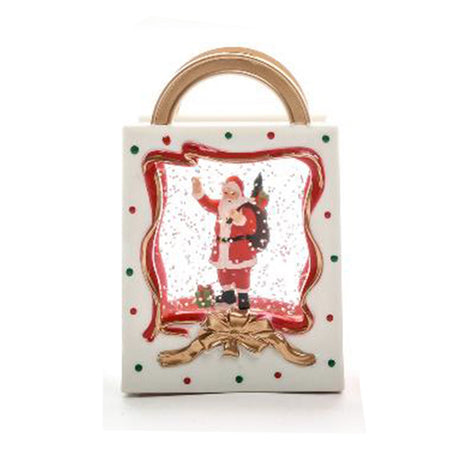 Borsetta in plastica con luci a batteria per decorazioni natalizie