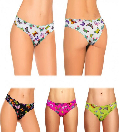 Pack 12 Slip Brasiliana Drappeggiato Con Farfalle In Quattro Colori Moda/Donna/Abbigliamento/Abbigliamento da notte lingerie e intimo/Lingerie & Intimo/Mutande/Bikini e Slip Trade Shop italia - Napoli, Commerciovirtuoso.it