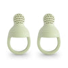 Set 2 Pz Succhietto Mangiafrutta Mushie Silicone