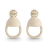 Set 2 Pz Succhietto Mangiafrutta Mushie Silicone