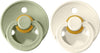 Pack 2 Ciucci BIBS 0+ Ivory/Sage Prima infanzia/Succhietti e massaggiagengive/Succhietti La Casa Del Bebè - Napoli, Commerciovirtuoso.it
