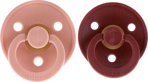 Pack 2 Ciucci BIBS 0+ Peach/Wine Prima infanzia/Succhietti e massaggiagengive/Succhietti La Casa Del Bebè - Napoli, Commerciovirtuoso.it