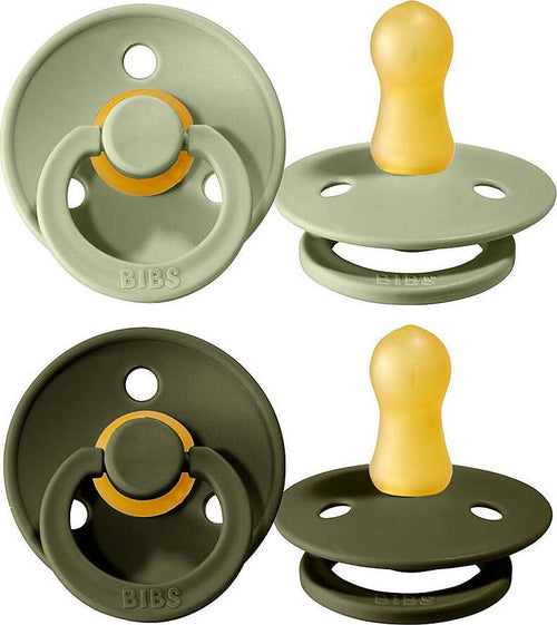 PACK 2 CIUCCI BIBS 0+COLOUR SALVIA E VERDE OLIVA Prima infanzia/Succhietti e massaggiagengive/Succhietti La Casa Del Bebè - Napoli, Commerciovirtuoso.it