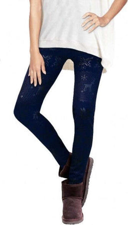 Pack 4 Leggings Fantasia Nordica Testurizzata Con Interno Felpato Taglia Unica Moda/Donna/Abbigliamento/Leggings Trade Shop italia - Napoli, Commerciovirtuoso.it