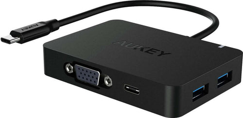 PACK 5 PER Usb Type-C Hub 4 USB 3.0 ricarica uscita Vga Full Hd Macbook Pro Samsung Lenovo Dell Huawei - RIVENDITORE