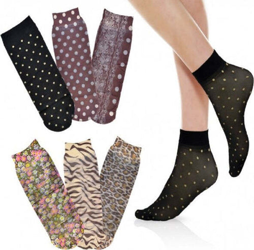 Pack-6-Paia-Calzini-20-Den-Pedalini-Tg.-Unica-35/41-A-Fantasia