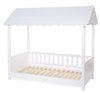 Struttura Letto Childhome con Tetto + 2 Sponde 70X140 cm Legno Bianco