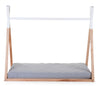 Struttura Hippy Childhome 70x140 Montessori Legno Bianco