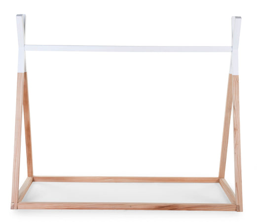 Struttura Hippy Childhome 70x140 Montessori Legno Bianco