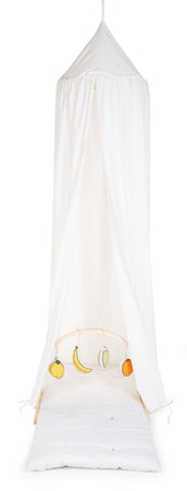 Tenda Sospesa a Baldacchino Childhome + Tappetino Bianco