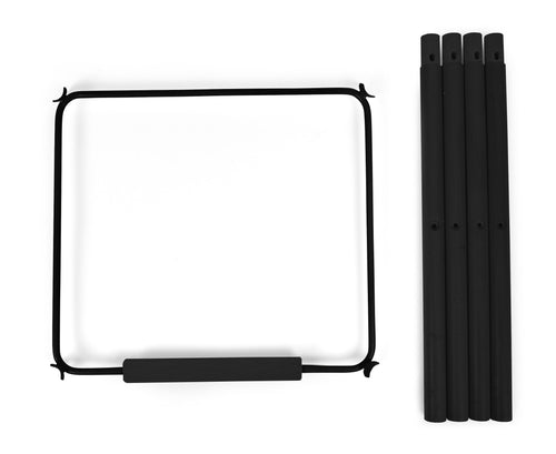 Set Gambe Lunghe Childhome Evolu + Poggiapiedi Legno Nero