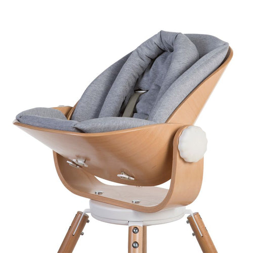 Cuscino Riduttore Childhome per Evolu Newborn Jersey Grigio