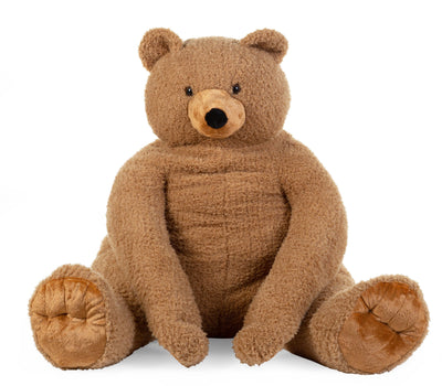 Orso Peluche Seduto Childhome Teddy Beige 100X85X100 CM
