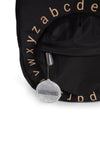 Zaino Scuola Childhome ABC Oro Nero