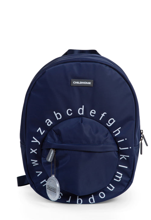 Zaino Scuola Childhome ABC Navy White