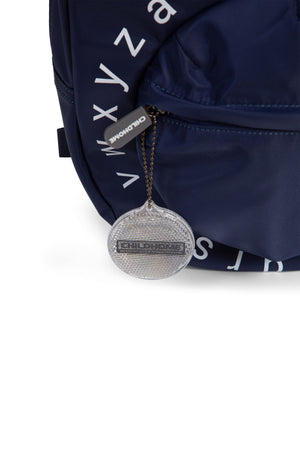 Zaino Scuola Childhome ABC Navy White