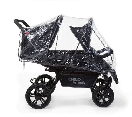 Passeggino Childhome Two By Two Telaio Nero/Nero