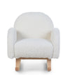 Sedia a Dondolo Childhome Teddy Bianco Natural