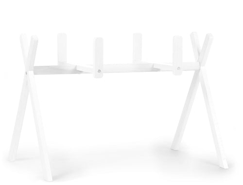 Supporto Tipi Childhome per Cestino Moses + Palestra Baby Legno Bianco