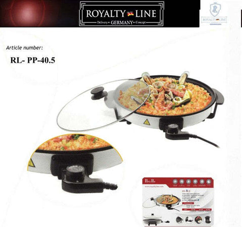 Padella Elettrica Fornetto Multifunzione Royalty Line Party Pan 1500w Casa e cucina/Pentole padelle e pirofile/Pentole e padelle/Padelle universali Trade Shop italia - Napoli, Commerciovirtuoso.it