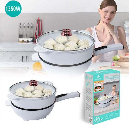 Padella Elettrica Multifunzione 1350w 5lt Doppia Superficie Antiaderente Tx-8441 Casa e cucina/Elettrodomestici per la cucina/Elettrodomestici speciali/Padelle e pentole elettriche Trade Shop italia - Napoli, Commerciovirtuoso.it