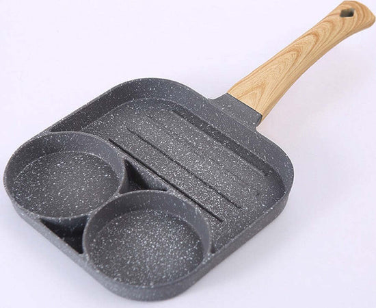 Padella Pancake 3 Scomparti In Lega Di Alluminio Antiaderente Per Cuocere 3 In 1 Casa e cucina/Pentole padelle e pirofile/Pentole e padelle/Padelle universali Trade Shop italia - Napoli, Commerciovirtuoso.it