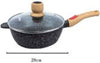 Padella Tonda Con Manico In Legno Coperchio In Vetro 28cm 3,45lt Cucina T-9477 Casa e cucina/Pentole padelle e pirofile/Pentole e padelle/Pentole universali Trade Shop italia - Napoli, Commerciovirtuoso.it