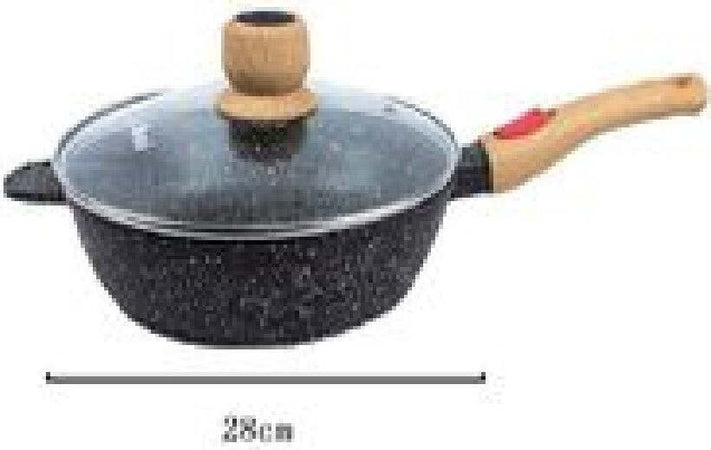 Padella Tonda Con Manico In Legno Coperchio In Vetro 28cm 3,45lt Cucina T-9477 Casa e cucina/Pentole padelle e pirofile/Pentole e padelle/Pentole universali Trade Shop italia - Napoli, Commerciovirtuoso.it