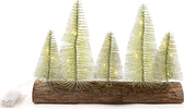 Paesaggio natalizio con Alberi di Natale illuminati con luce calda su base tronco da 8 cm Casa e cucina/Decorazioni per interni/Addobbi e decorazioni per ricorrenze/Decorazioni natalizie/Oggettistica MagiediNatale.it - Altamura, Commerciovirtuoso.it