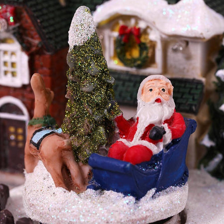 Paesaggio Statuette Tema Decorazione Natale Da 15 Cm Con Luce A Led Vari Modelli Casa, arredamento e bricolage > Prodotti per Feste > Prodotti Natalizi Trade Shop italia - Napoli, Commerciovirtuoso.it