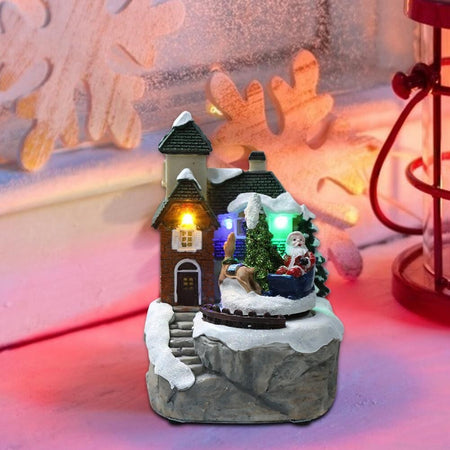 Paesaggio Statuette Tema Decorazione Natale Da 15 Cm Con Luce A Led Vari Modelli Casa, arredamento e bricolage > Prodotti per Feste > Prodotti Natalizi Trade Shop italia - Napoli, Commerciovirtuoso.it