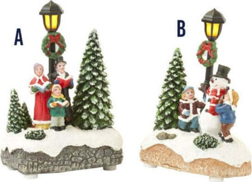 Paesaggio-Statuette-Tema-Natalizio-Da-12,5-Cm-Con-Luce-A-Led-Vari-Modelli