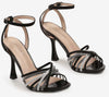Paige - Sandali con strass intrecciati